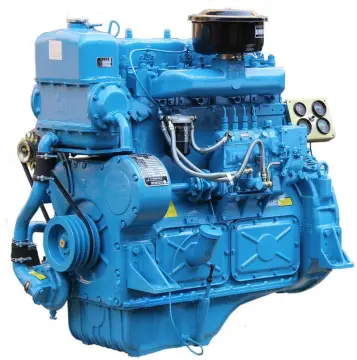 CCS Approved China Nantong 4 Cylinders Small Marine Diesel Engine 66 kW