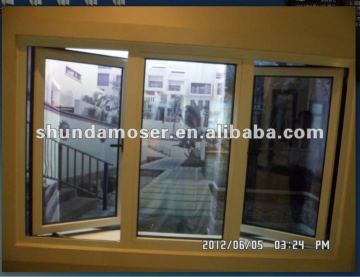 Italian Style Aluminum-Wood Composite outward opening window