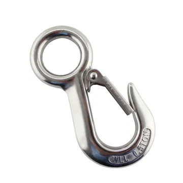 Hardware accessories 0.2T crane hook 316 stainless steel tower crane hook