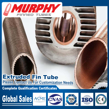 Advanced Extruded Finned Tube Aluminum Extruded Tubing