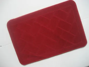 Custom Made Red, Green Non-slip / Anti-slip Floor Mats For Home, Hotel, Bedroom (silver)
