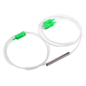 1x2 1x4 SC/APC PLC Fiber Optic Mini Steel Tube Splitter - Detailed Information and Specifications