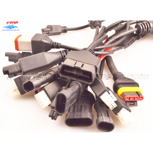 Προσαρμοσμένα Overmolded Deutsch Connectors