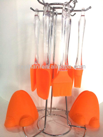 china manufacturer Silicone cook tool / kitchen utensil set