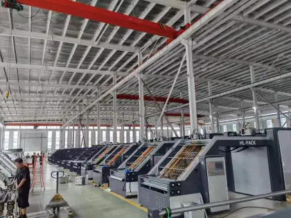 HL-1450G & 1700G Full Servo Computer Laminator for Paper Board Flute Lamination