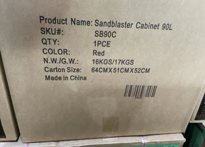 Cnjacks Direct Supply 90L Sandblaster Cabinet Bench Top Sandblaster