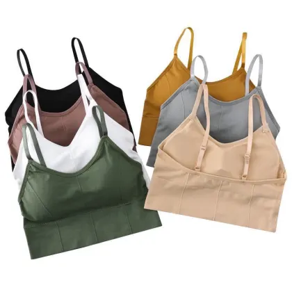 Wholesale Nylon Strap Adjustable Back and Chest Wrapping Underwear for Women