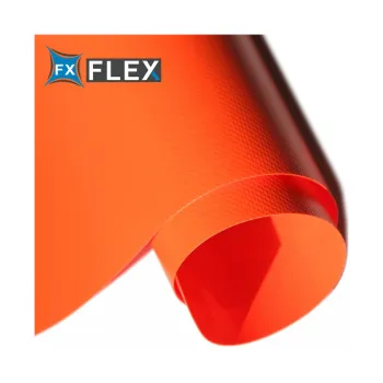 Ethiopia's Best Selling Multifunctional Orange PVC Coated Tarpaulin Fabric