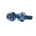 Gred 5 Flange Hex Head Bolt Zink bersalut