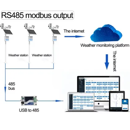 BOY-AWS-01 Factory Direct Sales: Ambient Weather Stations - Wind Speed, Direction & Climate Monitoring