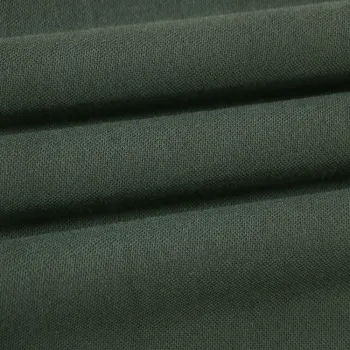 Green Poly Wool Blend Fabric - W-014: Ideal Material for Suit Making