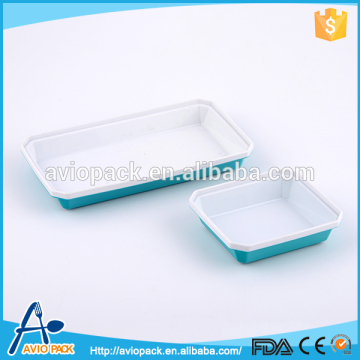 Factory direct sale colorful rotable plastic other tableware for airplane