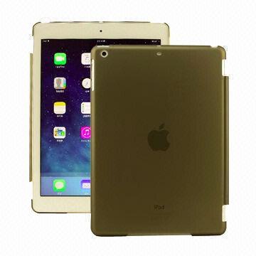 New Translucent Gray Silicone Matte Hard Shell for iPad Air