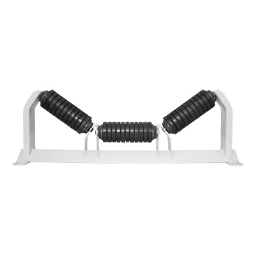 Belt Conveying System Transport အတွက် Heavy Duty Impact Idler Rollers
