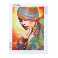 30×40 Color Beauty 5d Diamond Painting