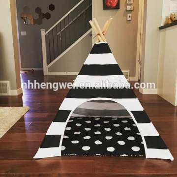 New Luxury dog cats pet fur baby kennel pe dog striped bed house teepee room tent pet toy accessories for wholesale