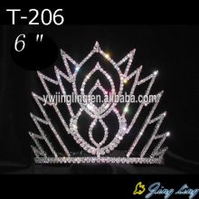 6"Wholesale Rhinestone Pageant Crowns