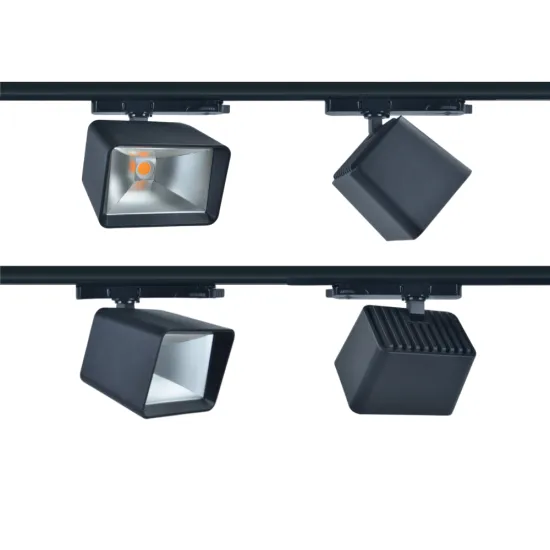 RONSE Art Gallery Ceiling Track Lighting Installation 40W 5000 Lumen LED COB Spot Lights 3000K 6000K