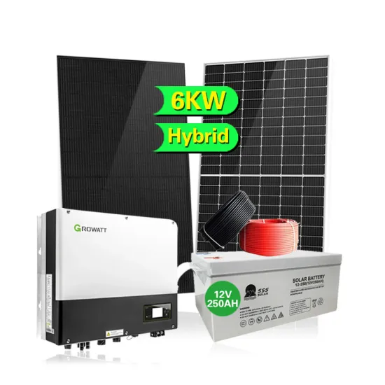 SSS Solar: Comprehensive 6KW Hybrid Solar System with Lithium-Ion Battery Storage