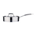 Straight body elegant stainless steel cookware set