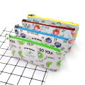 Custom hot sale fruit PU pencil case