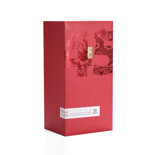 Book Style Red Wine Packaging Box