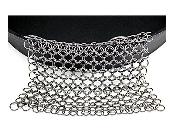 316 Stainless Steel Chainmail Pot Scourer