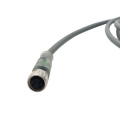 Straight M8 Female 4Pole Connection Cable with LED