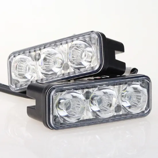 12V 3SMD LED Daytime Running Light Bar for Motorcycles