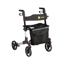 Rollator de double pliage allemand pour les personnes âgées