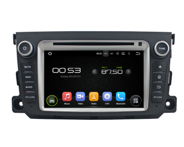 Car Multimedia System DVD Player For Benz SMART