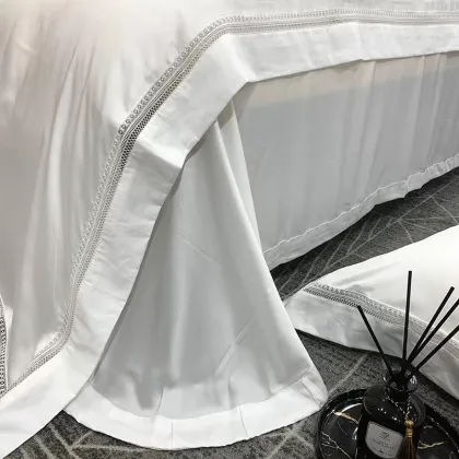 Four-Piece Set Pure Cotton Bed Sheet Fitted