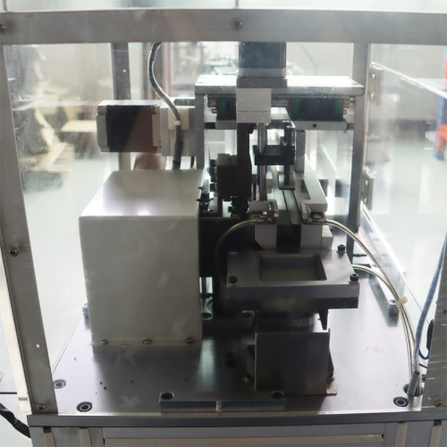 Mesin pemotong plumbum komponen radial automatik