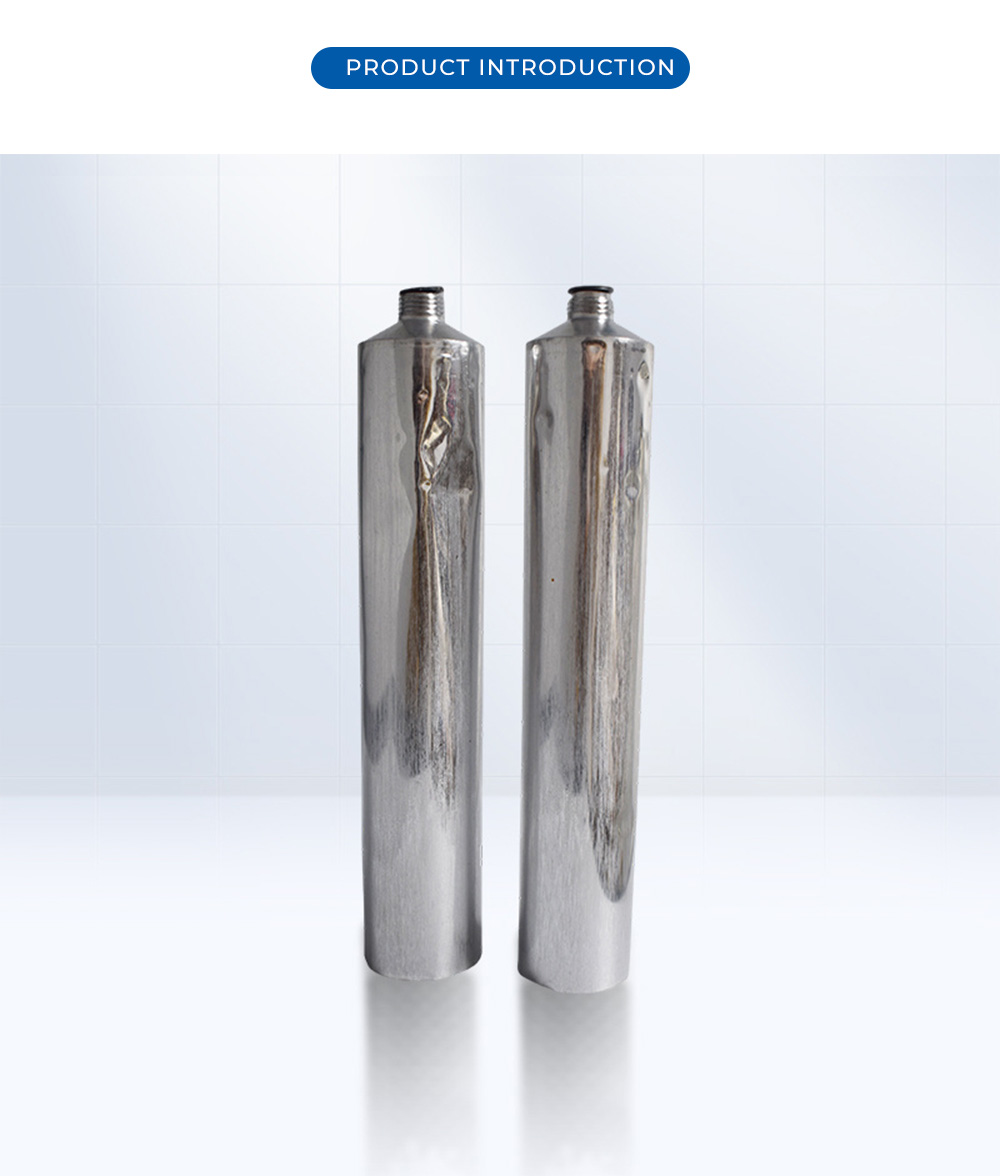 Transparent Aluminum Collapsible Soft Tube X