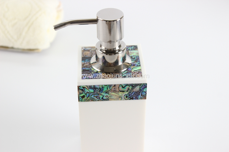 Star Hotel Hand Soap Dispenser with Paua Shell