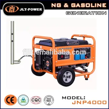 2.5KW Natural gas &gasoline generator, generator