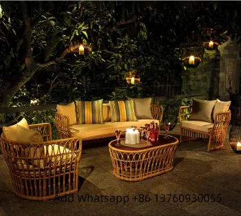 Outdoor Combination Furniture: Sofas for Courtyards, Balconies, and Gardens