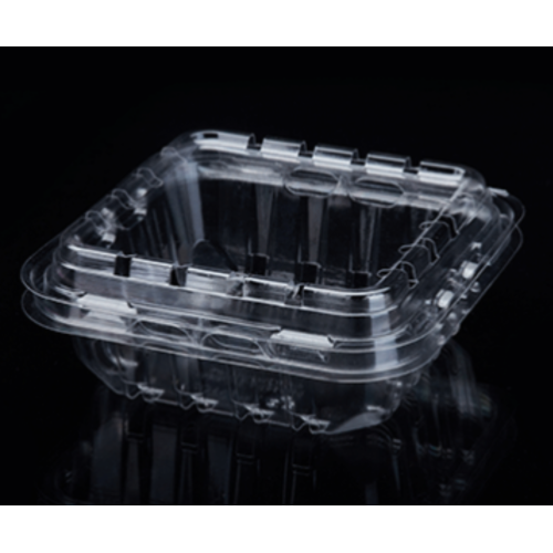 Caja de embalaje de plástico visual para frutas.
