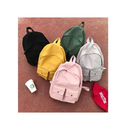 Canvas Backpack: The Perfect Simple Student's Laptop and Outdoor Travel School Backpack