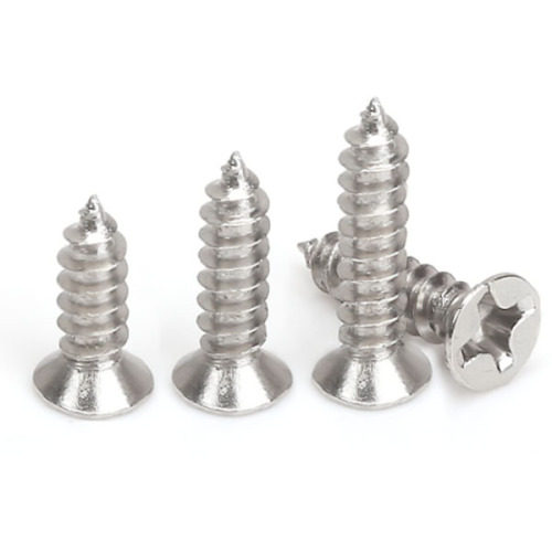 Metric Cross recessed countersunk head self-drilling screws