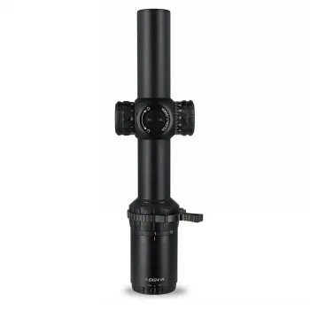 HD 1-6X24 IR LPVO Tactical Optical Scope - Waterproof Spotters Sight with Red Illumination