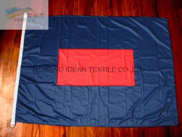 100% Polyester Double Colored Flags