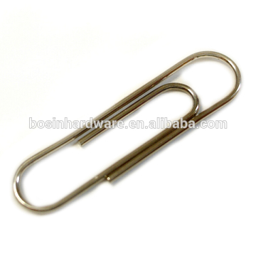 Fashion High Quality Metal Nickel Plated Steel Paper Clips