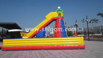 Amazing different size inflatable climbing wall for sports
