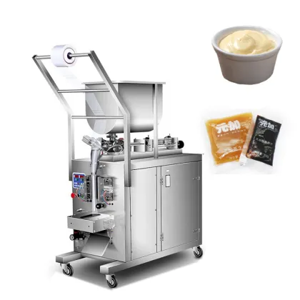 Honey Chilli Sauce Packing Machine - Horizontal Tub Sauce Packing Equipment