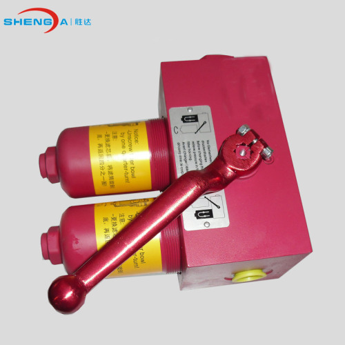 Duplex oil inline filter housing assembly China Manufacturer