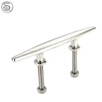316 Stainless Steel Mirror Polished Humpback Cleat Marine Hardware