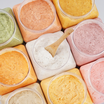 Body scrub exfoliator benefits for sensitive skin
