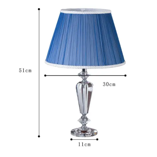 INSHINE Blue Short Fit Table Lamp