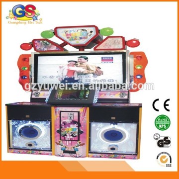 karaoke coin pusher game machine with songs arcade karaoke machine